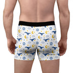 Sleepy Whale Dreams Stretch Boxer Briefs - Puppy's Aesthetics