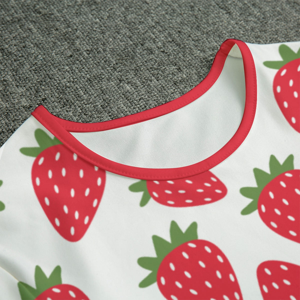 Strawberries Adult Unisex Onesie