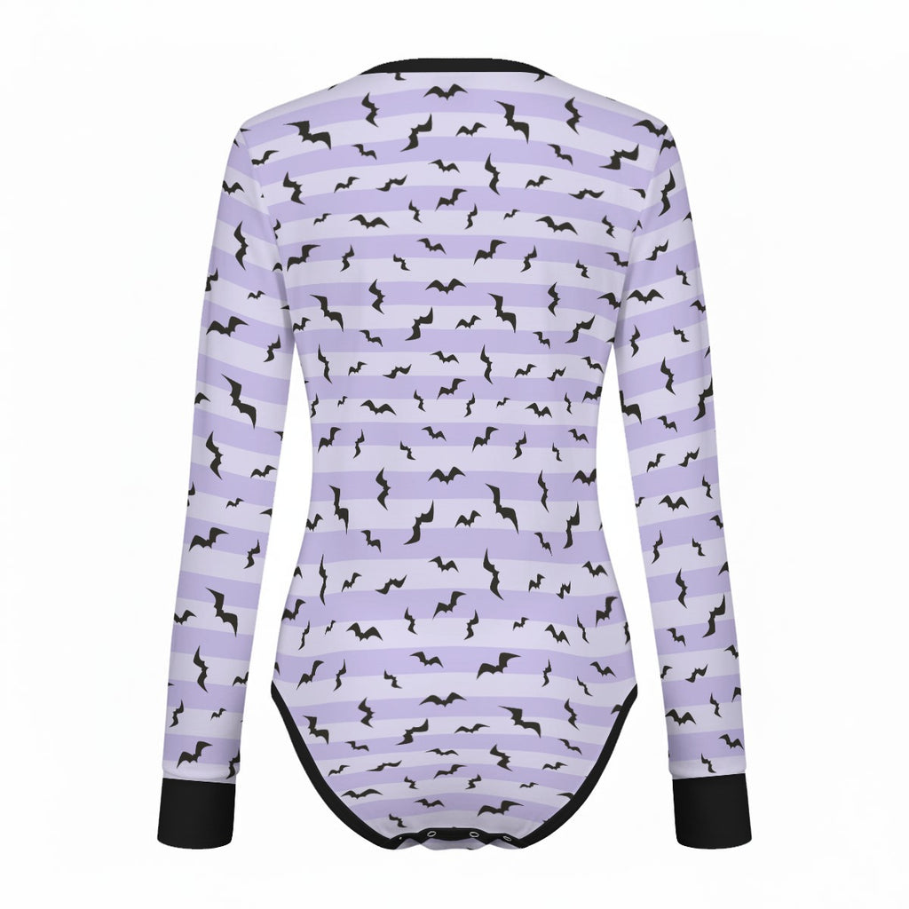Baby Bat Long Sleeve CuddleSuit