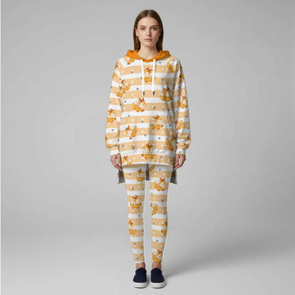 Furtastic Fox Stretch Hoodie Set - Puppy's Aesthetics