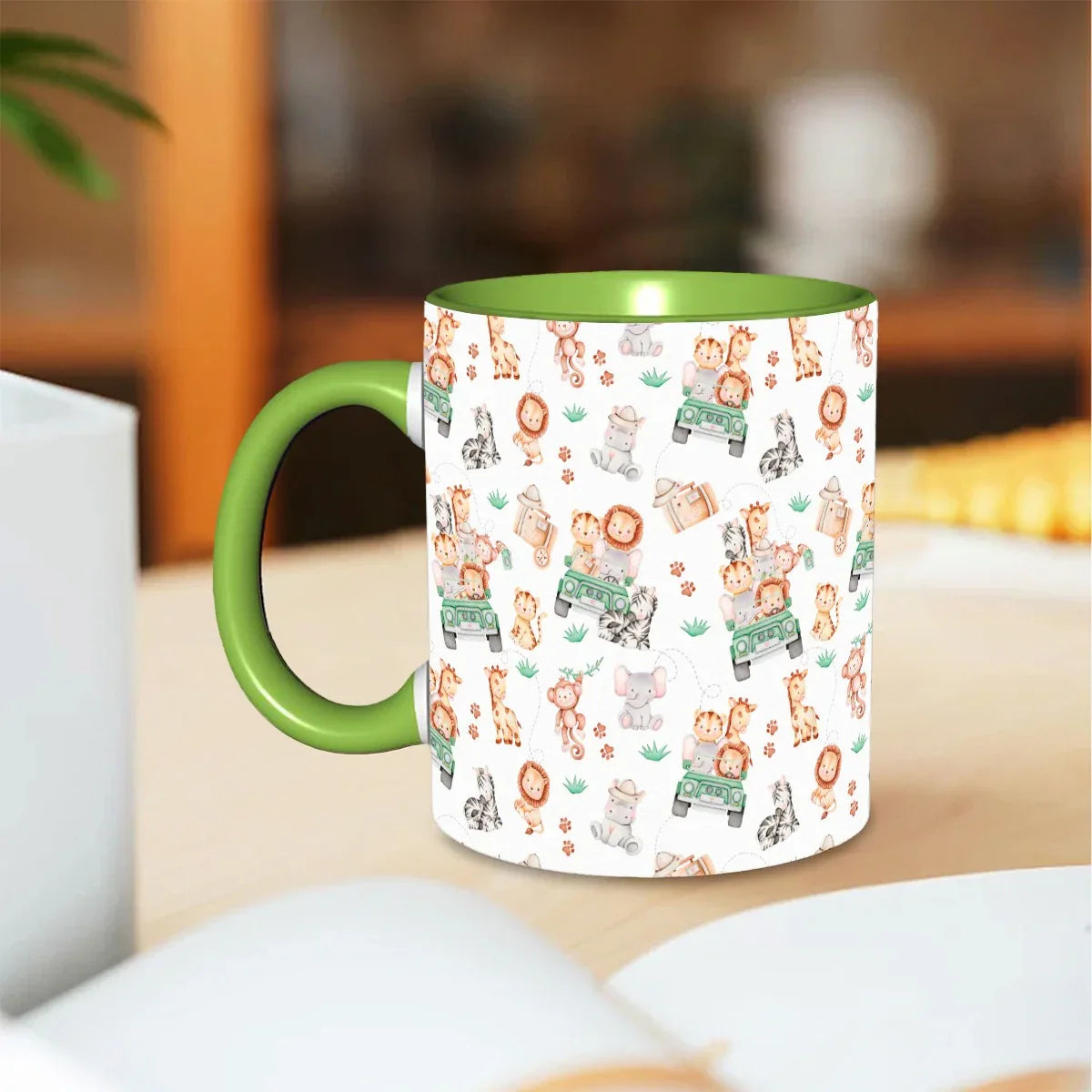 Sweet Safari 11oz Coffee Mug - Puppy's Aesthetics