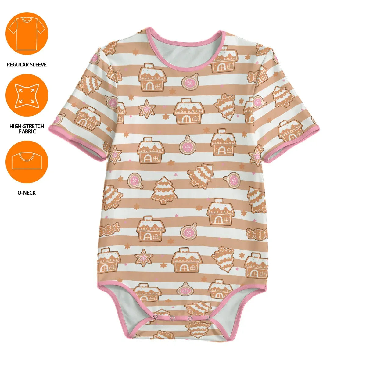 Gingerbread Cutie Adult CuddleSuit - Puppy's Aesthetics