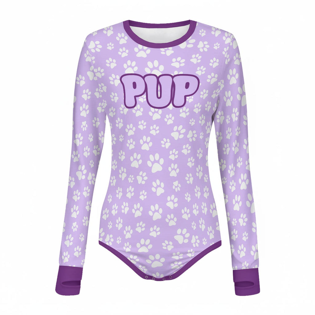 Lil Pup Long Sleeve CuddleSuit