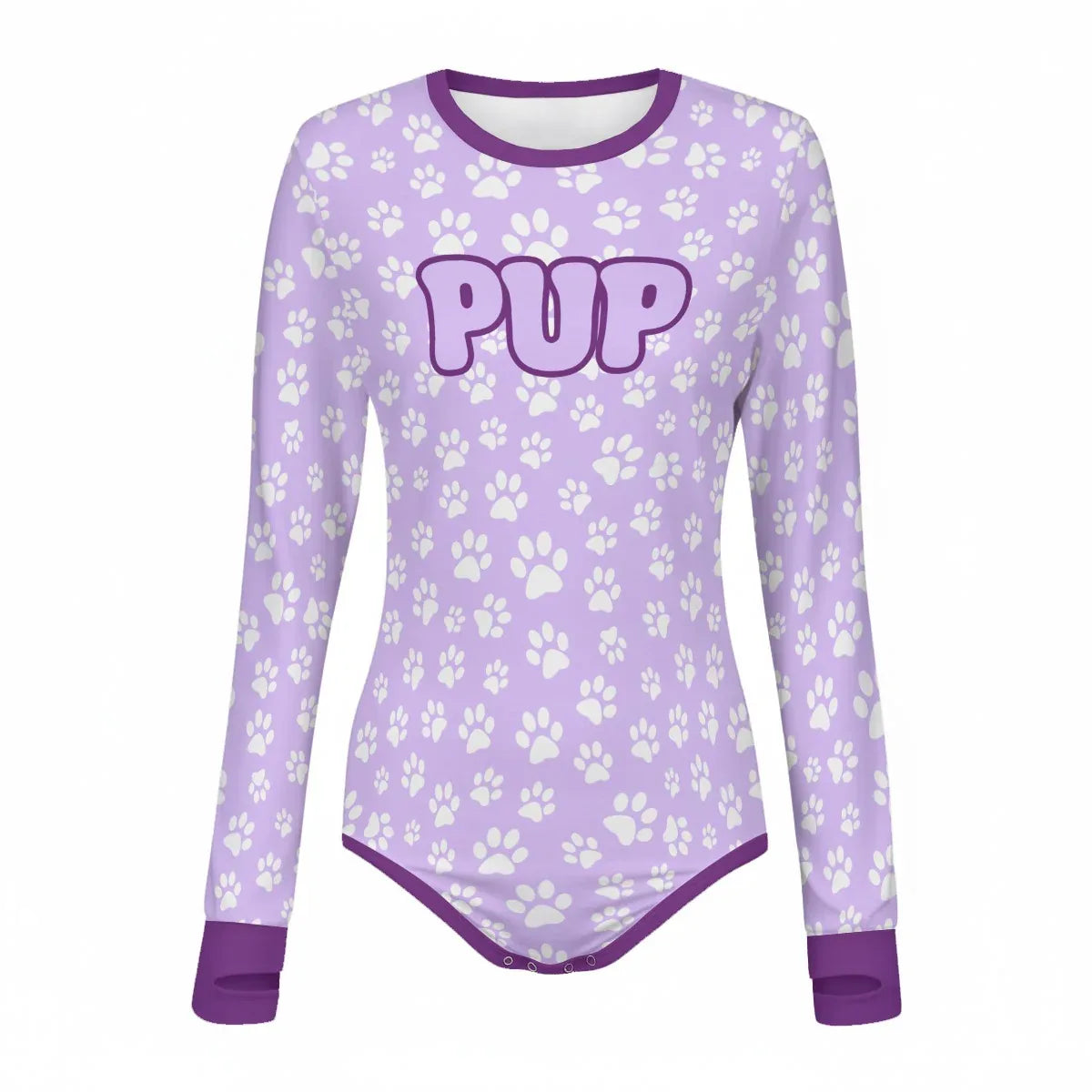 Lil Pup Long Sleeve CuddleSuit - Puppy's Aesthetics