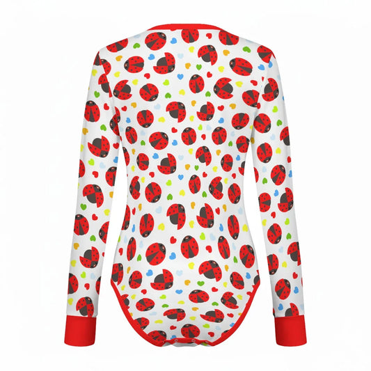 Lucky Bug Long Sleeve CuddleSuit - Puppy's Aesthetics