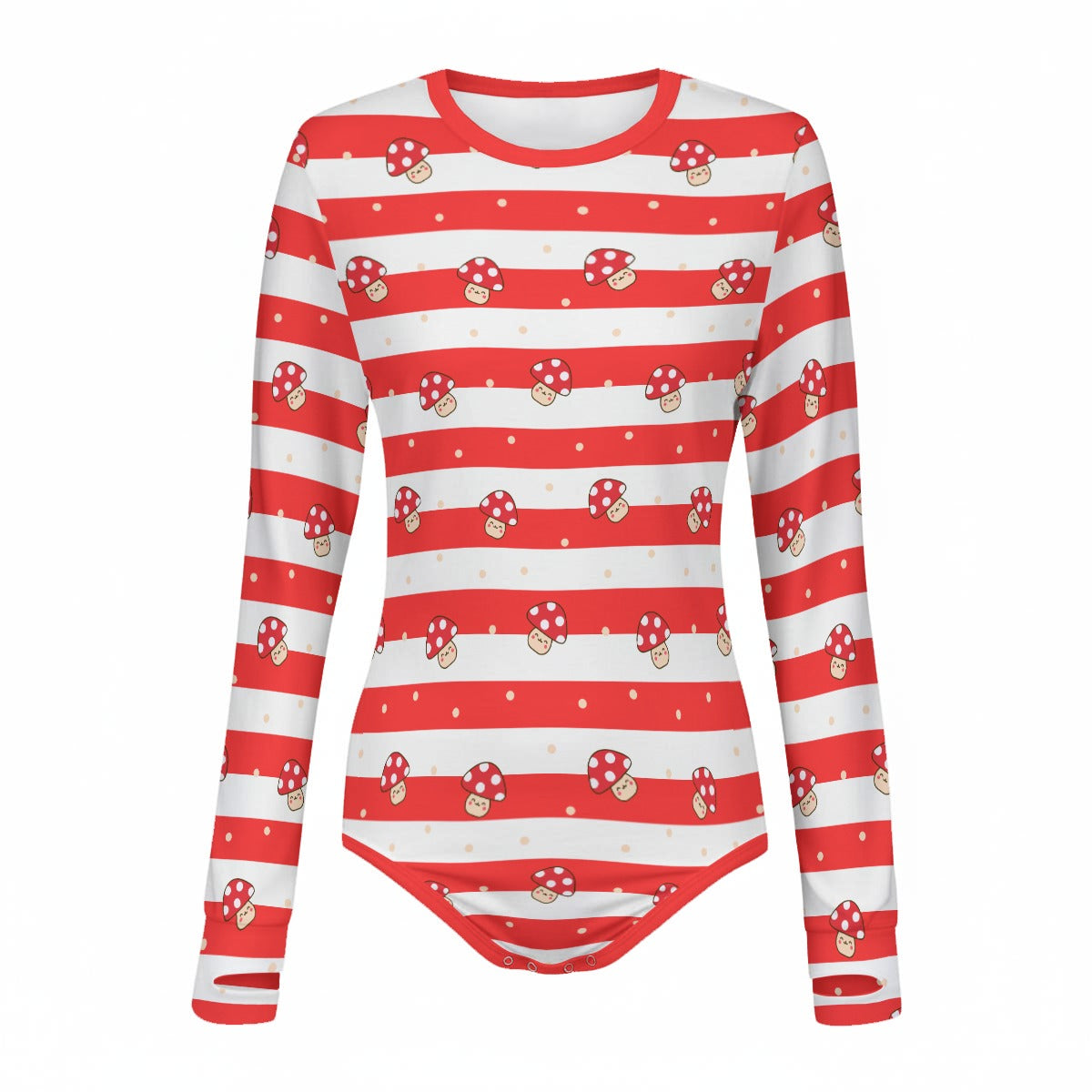 Shroomy Dreams Long Sleeve CuddleSuit