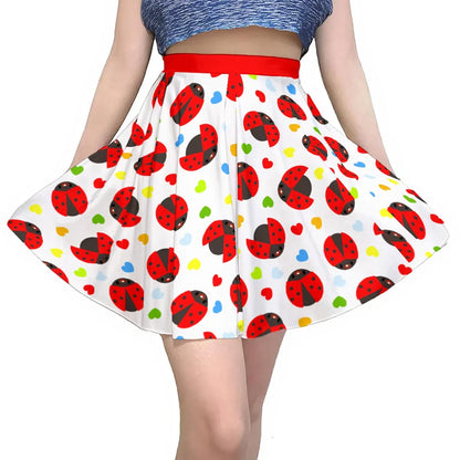 Lucky Bug Short Skirt - Puppy's Aesthetics