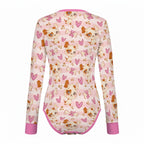 Puppy Love Long Sleeve CuddleSuit