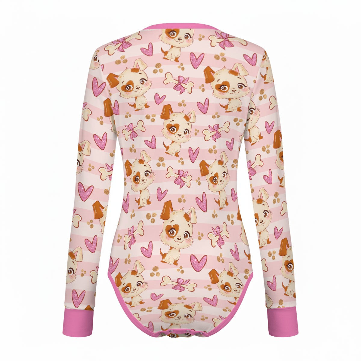 Puppy Love Long Sleeve CuddleSuit