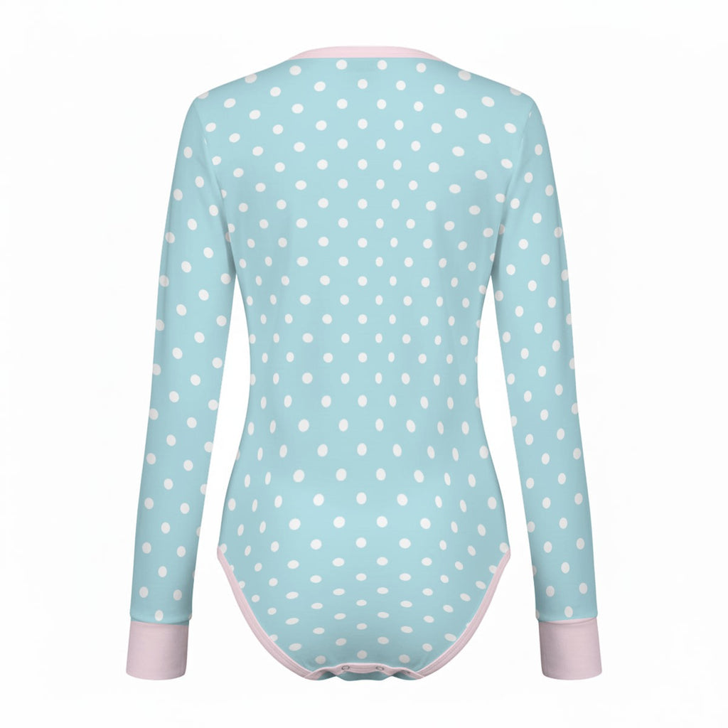 Cute BunBun Bathtime Long Sleeve CuddleSuit - Puppy's Aesthetics