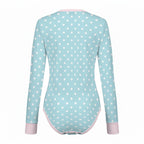 Cute BunBun Bathtime Long Sleeve CuddleSuit - Puppy's Aesthetics