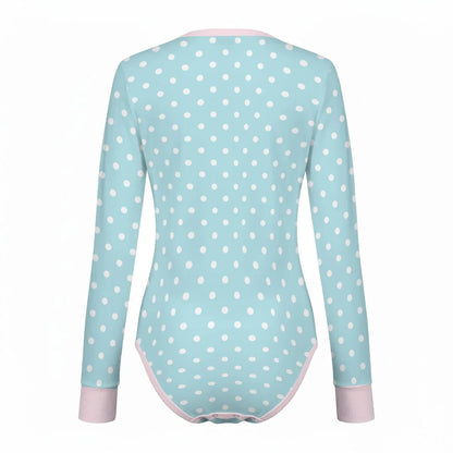 Cute BunBun Bathtime Long Sleeve CuddleSuit - Puppy's Aesthetics