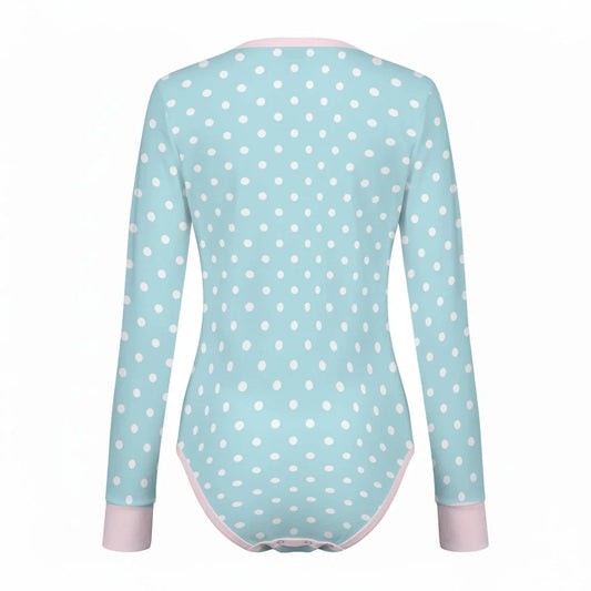 Cute BunBun Bathtime Long Sleeve CuddleSuit - Puppy's Aesthetics