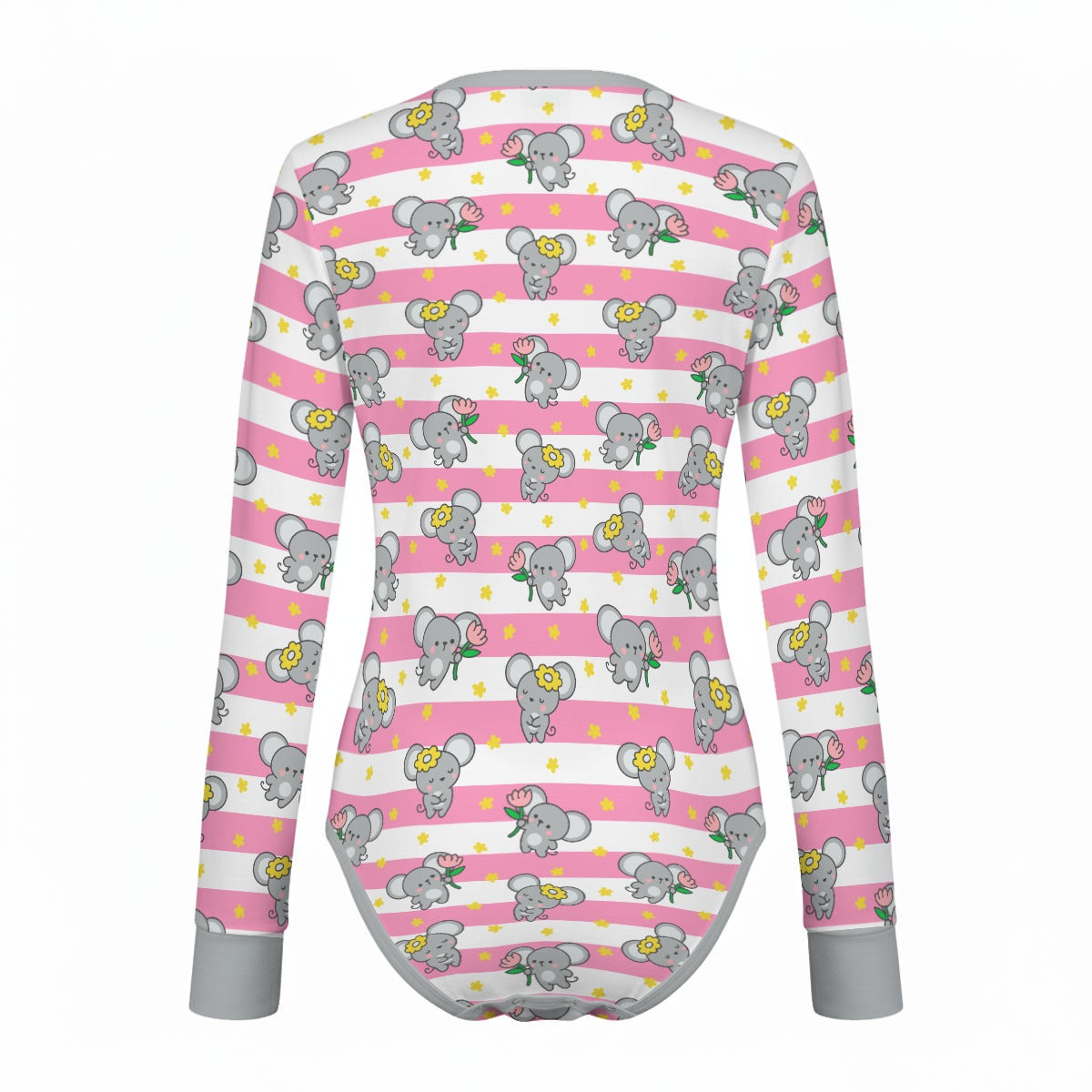 Blossom Baby Mouse Long Sleeve CuddleSuit