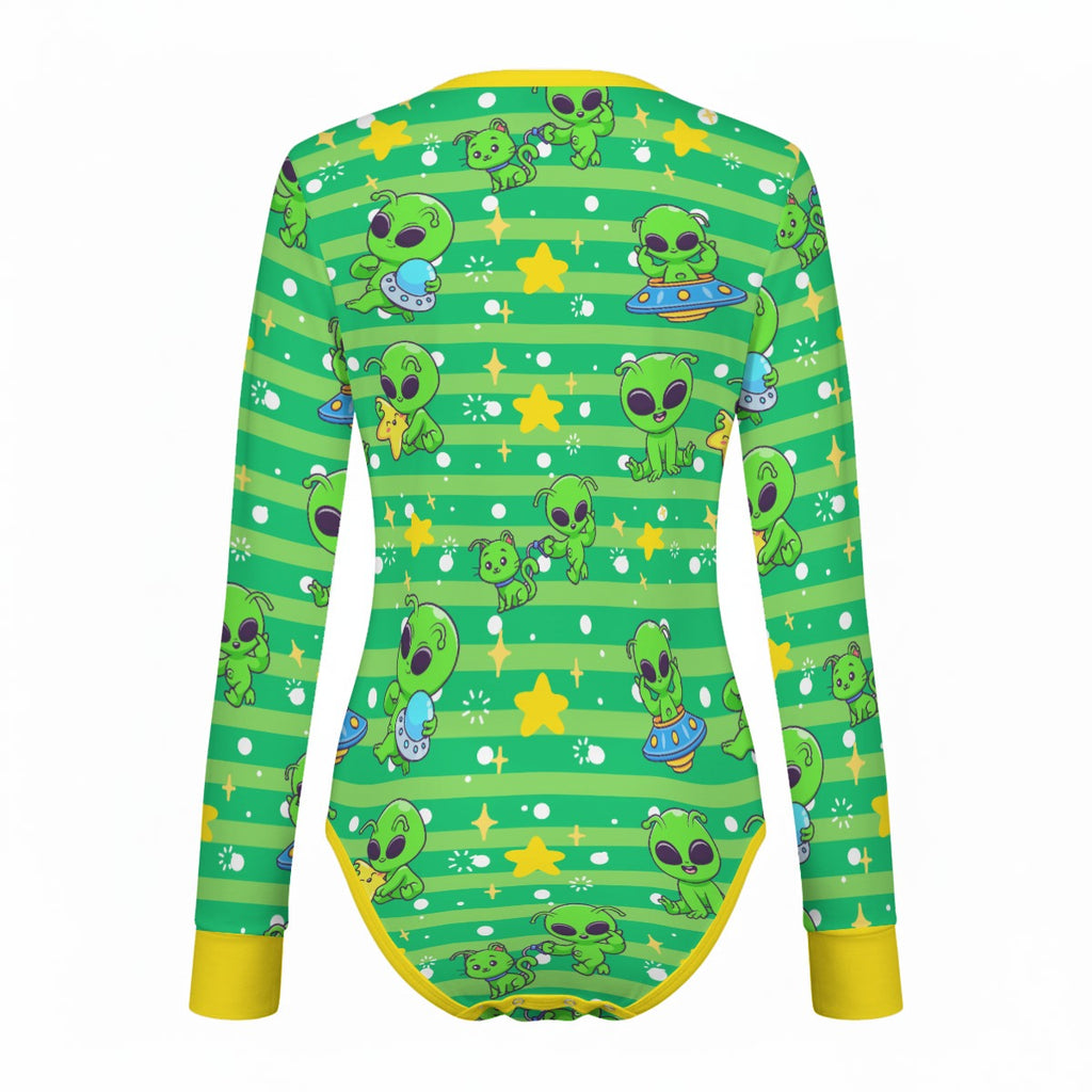 Cosmic Cutie Long Sleeve CuddleSuit