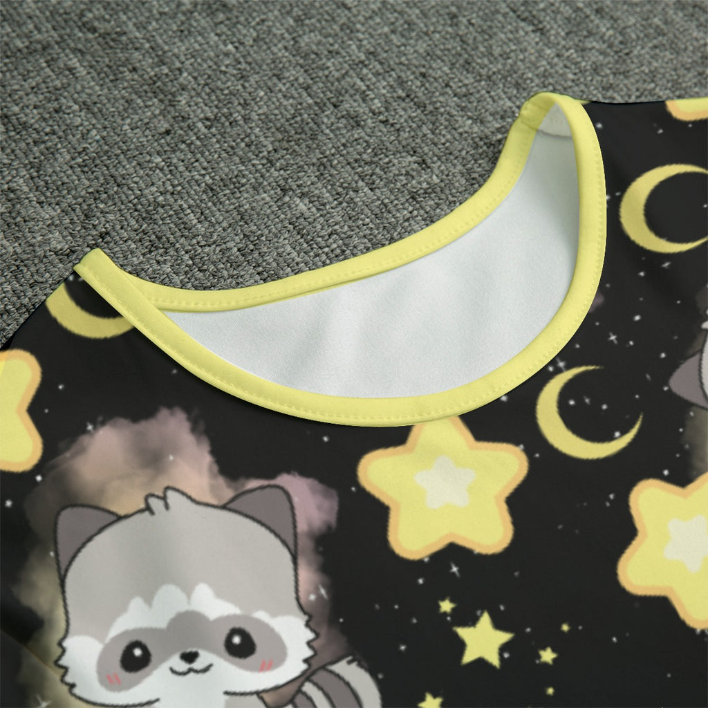 Celestial Raccoon Adult Unisex CuddleSuit