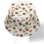 Tiny Artist Bucket Hat - Reversible Color Pop