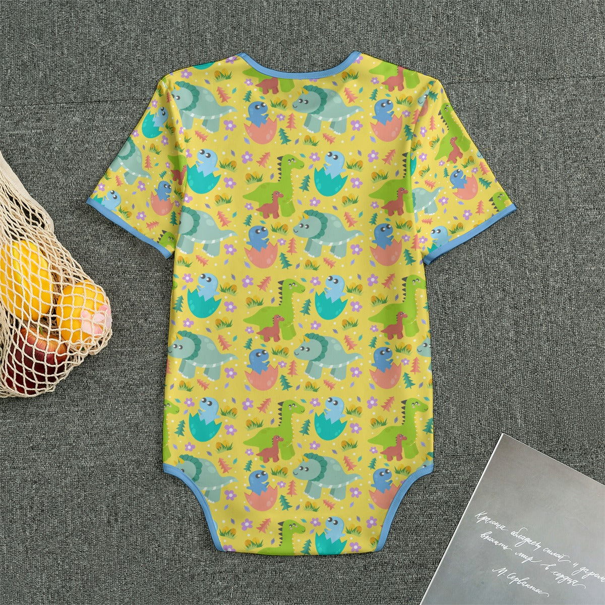 Dino Hatchlings Short Sleeve CuddleSuit