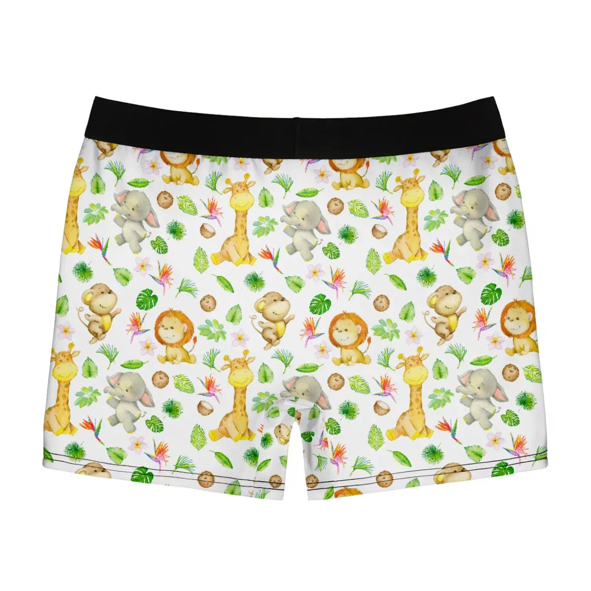 Jungle Playtime Stretch Boxer Briefs - Puppy's Aesthetics