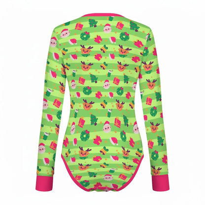 Jolly Jammies Long Sleeve CuddleSuit - Puppy's Aesthetics