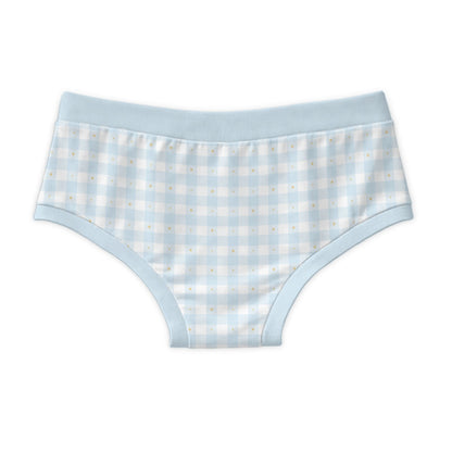 Bluebell Gingham Men’s Cotton Undies