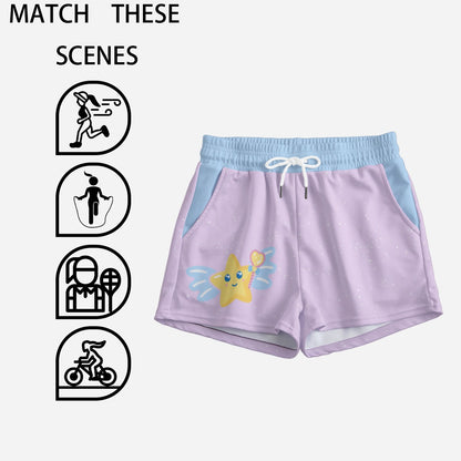 Starlight Dreamer Cozy Shorts