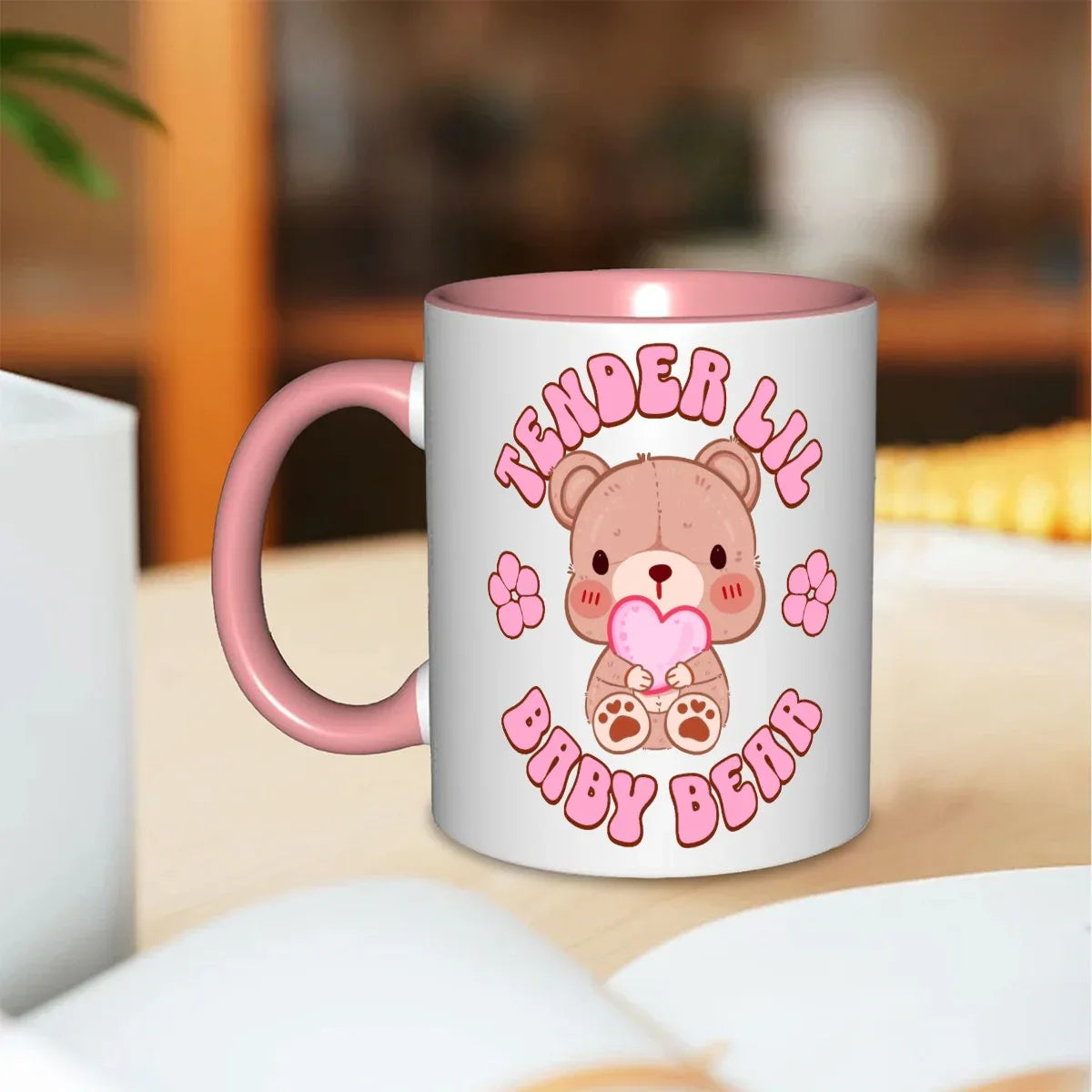 Tender Lil Bear 11oz Coffee Mug - Puppy's Aesthetics