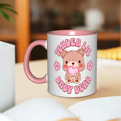 Tender Lil Bear 11oz Coffee Mug - Puppy's Aesthetics