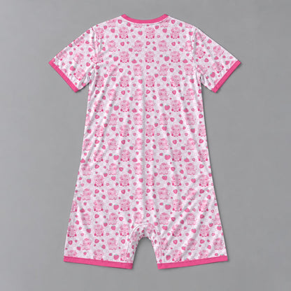 Moo Moo Sweetheart Play Snap Romper