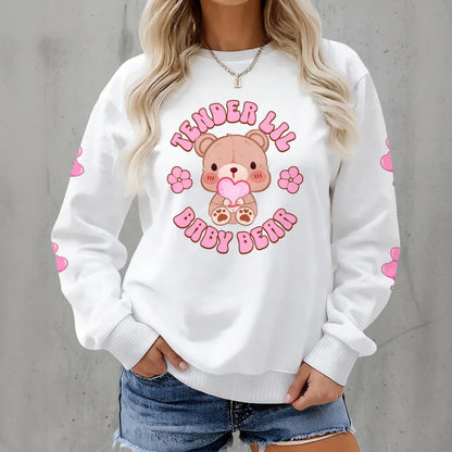 Tender Lil Baby Bear Play Sweater - Puppy's Aesthetics