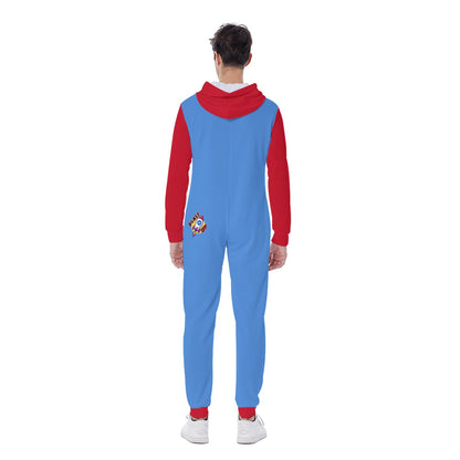 Blast Off Unisex Hooded Pajamas