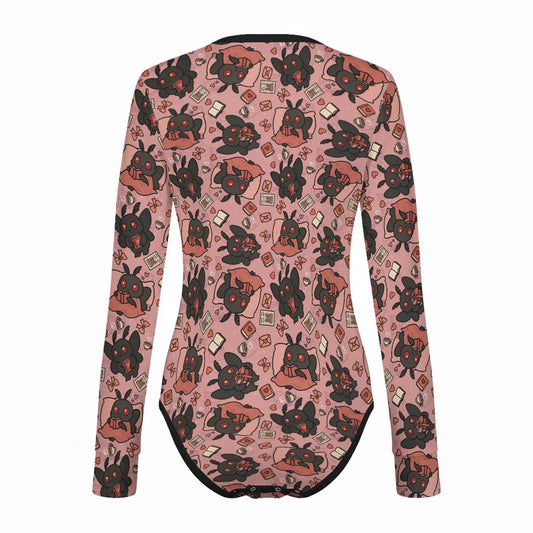Mothman Long Sleeve CuddleSuit - Puppy's Aesthetics