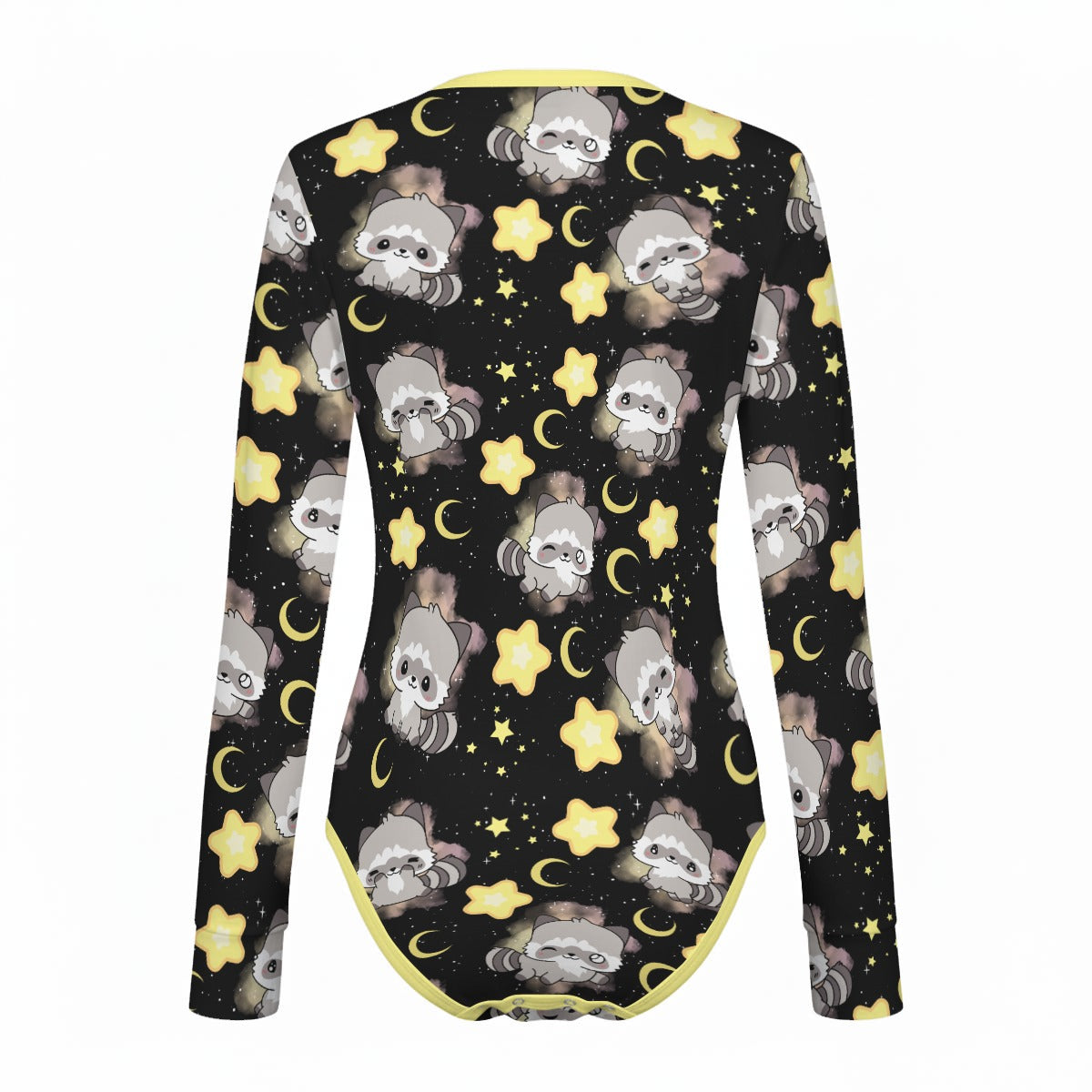 Celestial Raccoon Long Sleeve CuddleSuit