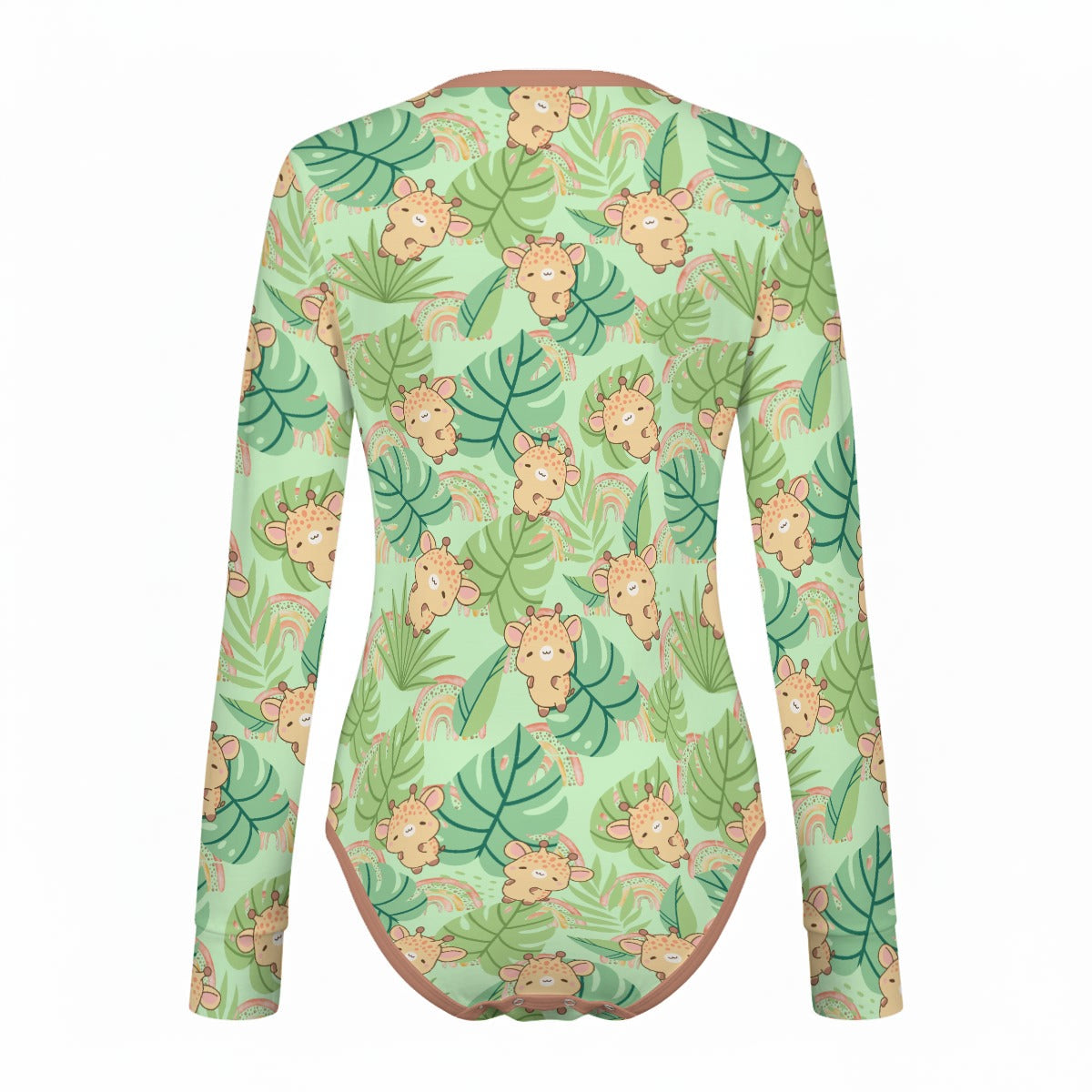 Lil Giraffe Long Sleeve CuddleSuit