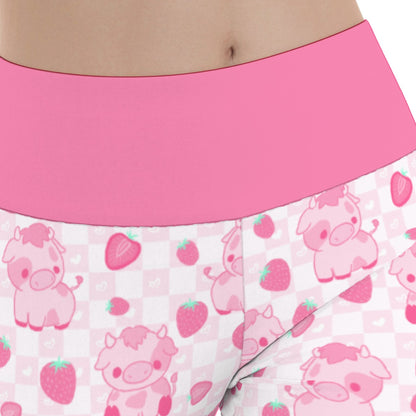 Berry Moo Flare Leggings