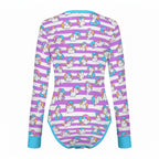 Unicorn Daydreams Long Sleeve CuddleSuit