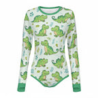 Snuggle Gator Long Sleeve CuddleSuit