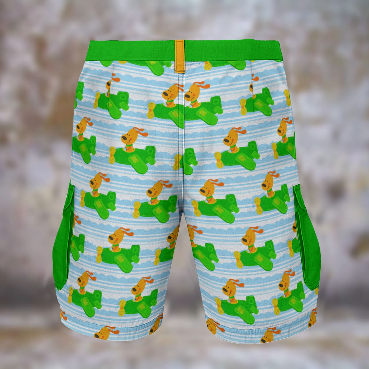 Sky Pup Adventure Cargo Play Shorts