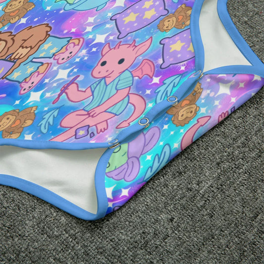 Cryptid Slumber Party Unisex Adult CuddleSuit - Puppy's Aesthetics