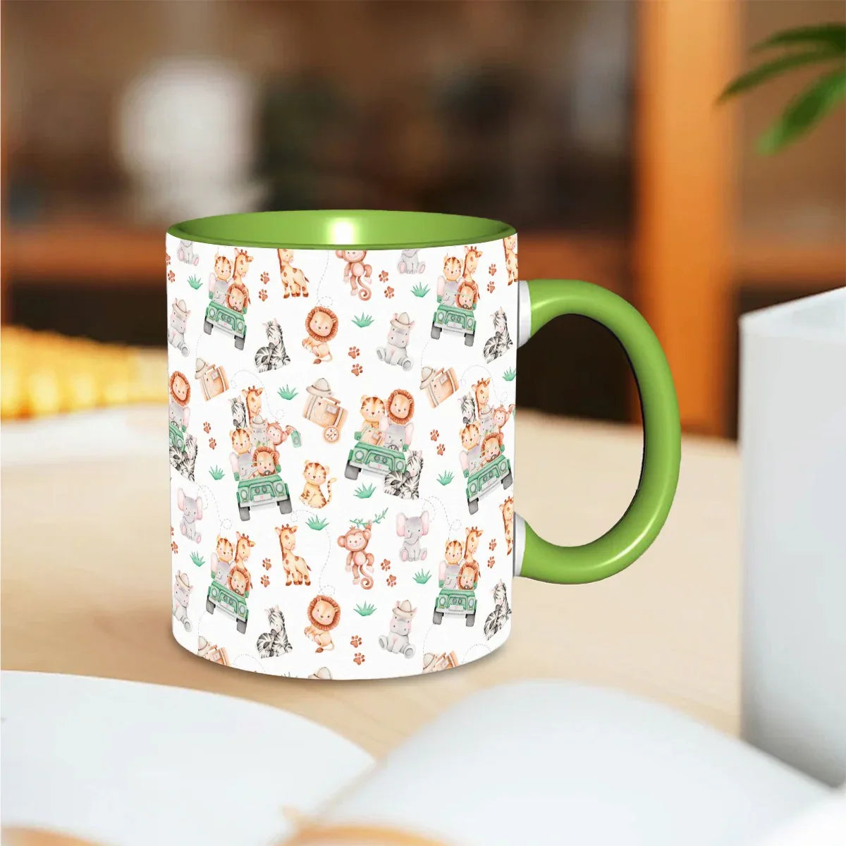 Sweet Safari 11oz Coffee Mug - Puppy's Aesthetics