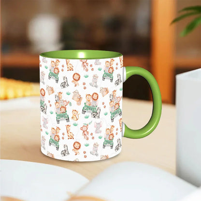 Sweet Safari 11oz Coffee Mug - Puppy's Aesthetics