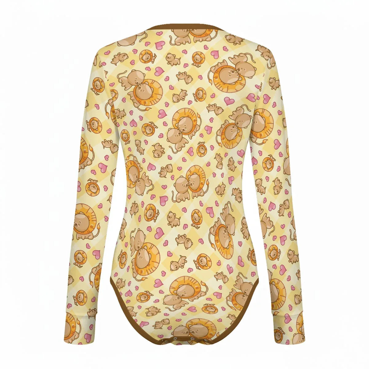 Little Roar Long Sleeve CuddleSuit - Puppy's Aesthetics