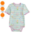 Buggy Blossom Striped Adult Cuddlesuit