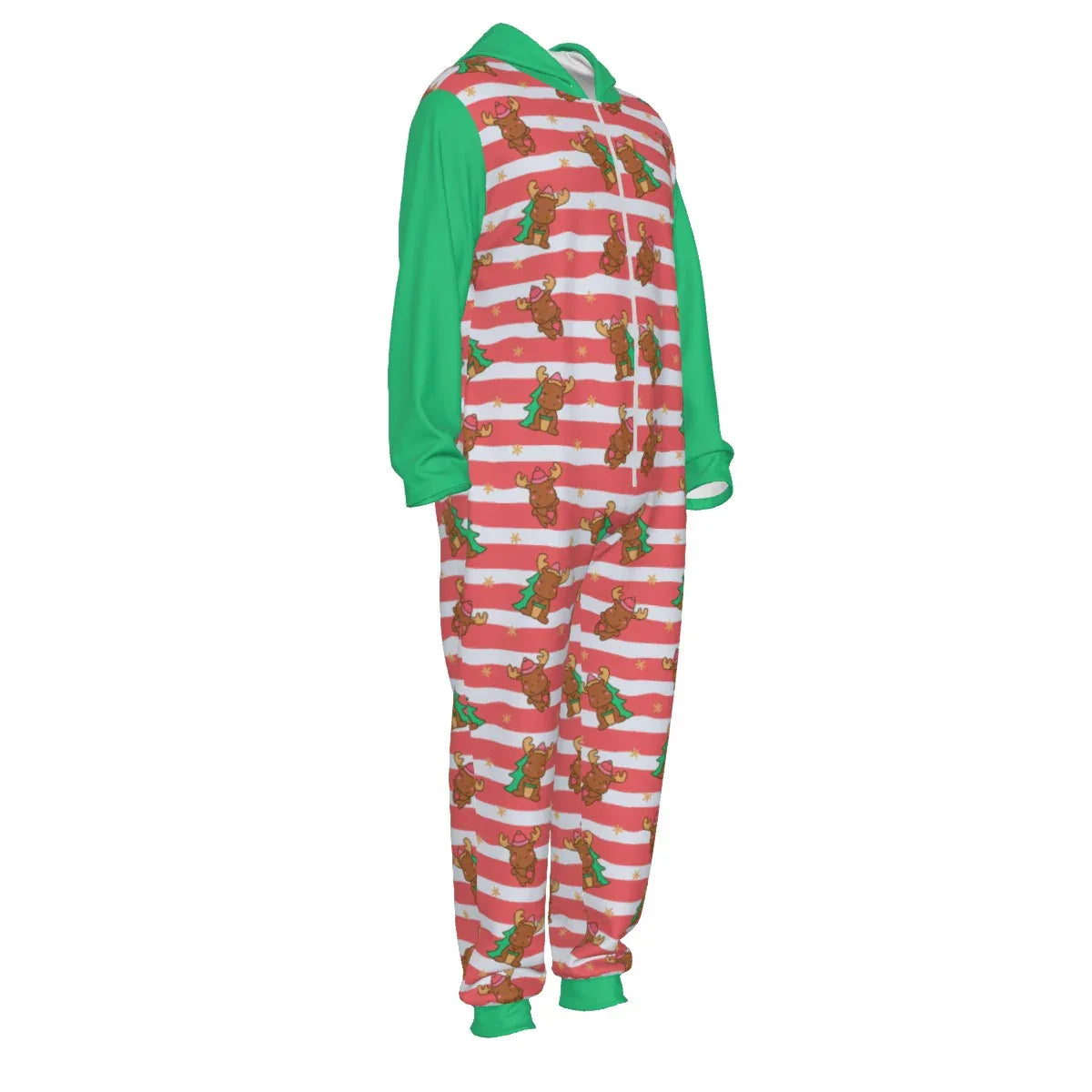 Merry Moose Hooded Pajamas - Puppy's Aesthetics