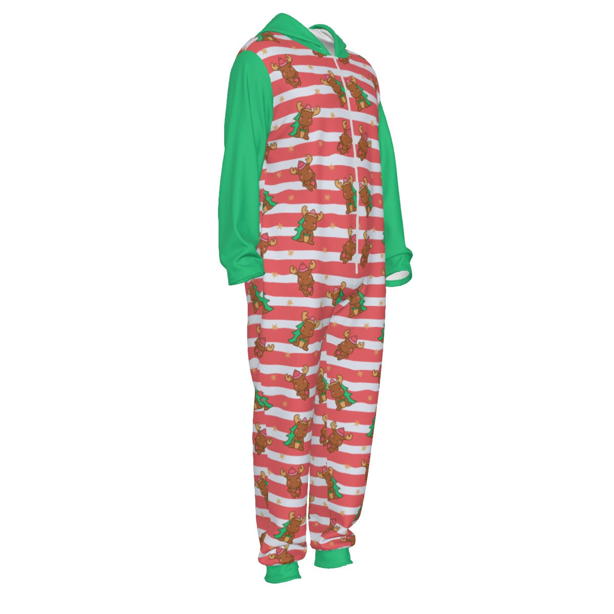Merry Moose Hooded Pajamas