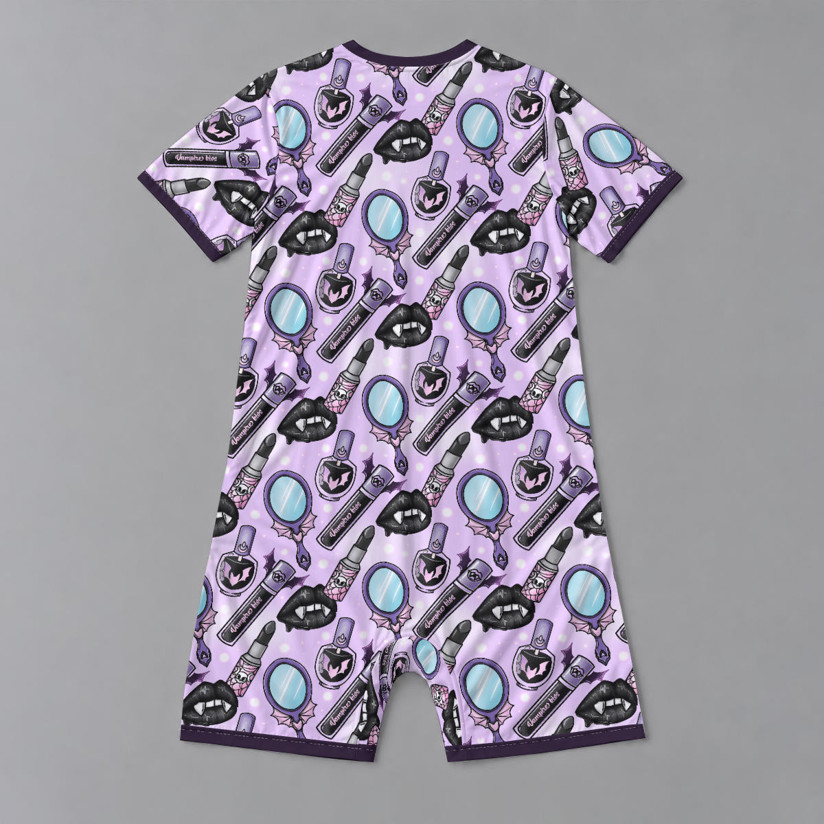 Glam Goth Play Snap Romper
