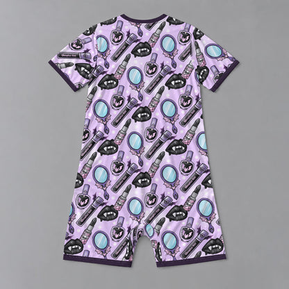 Glam Goth Play Snap Romper