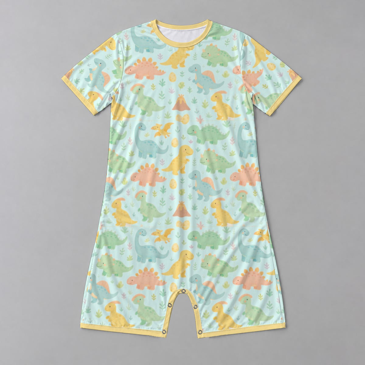 Little Dinos Play Snap Romper