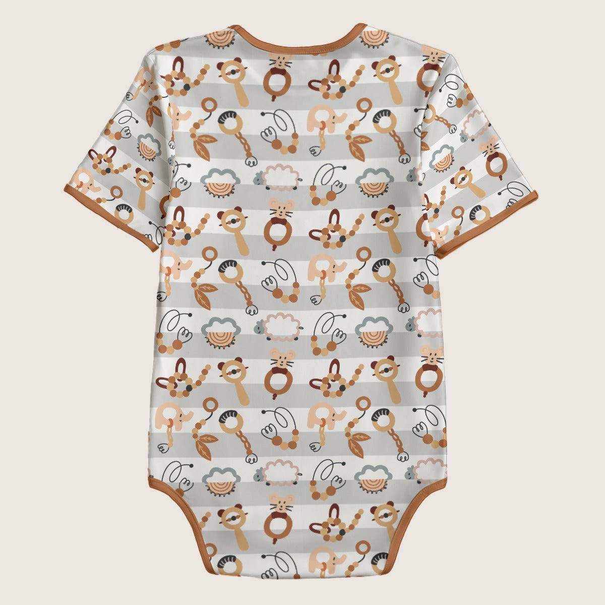 Woodland Rattle Friends Cotton CuddleSuit