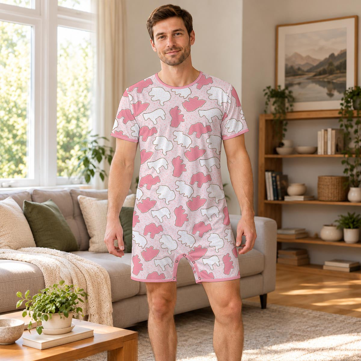 Frosted Animal Cookies Play Snap Romper
